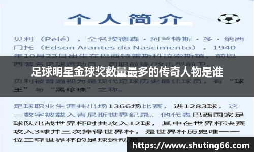 足球明星金球奖数量最多的传奇人物是谁